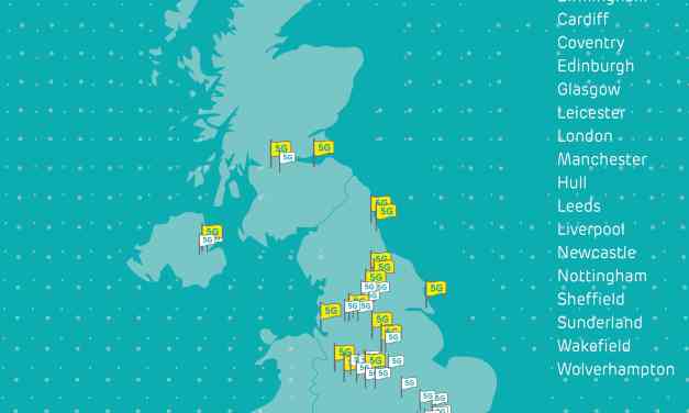Six new UK cities get the 5G switch-on from EE