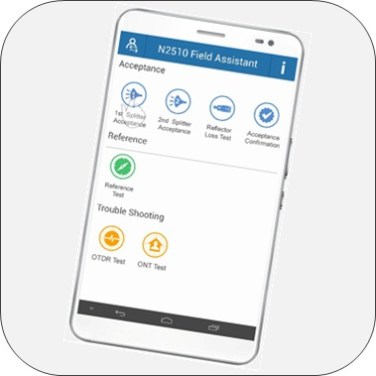 Fast acceptance solution supporting efficient fiber network construction
