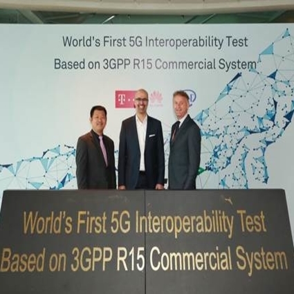 Deutsche Telekom, Intel and Huawei complete world’s first 5G NR interoperability test