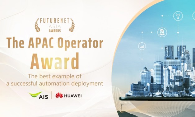 AIS Thailand and Huawei win the APAC operator award at FutureNet Asia 2023