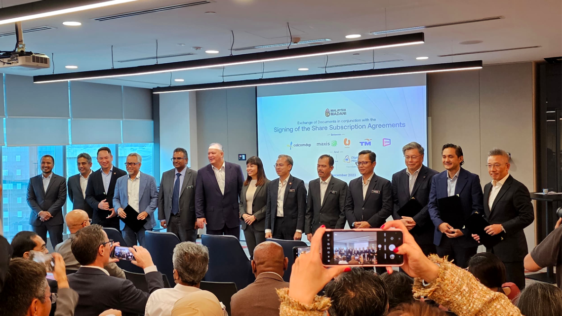 Malaysia’s mobile players finally take stake in national 5G operator DNB