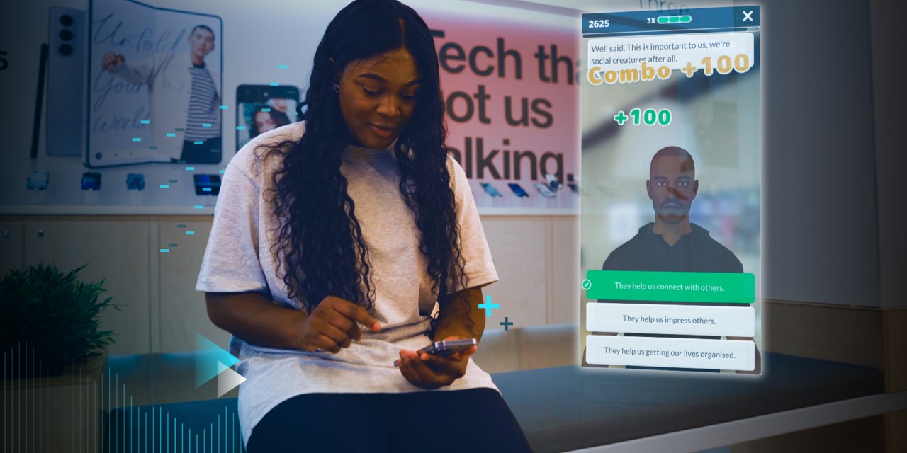 Two-minute bursts of learning on the job – How Three UK Trains Staff During Peak Periods in the Retail Calendar with 3D simulation games on mobile devices. 