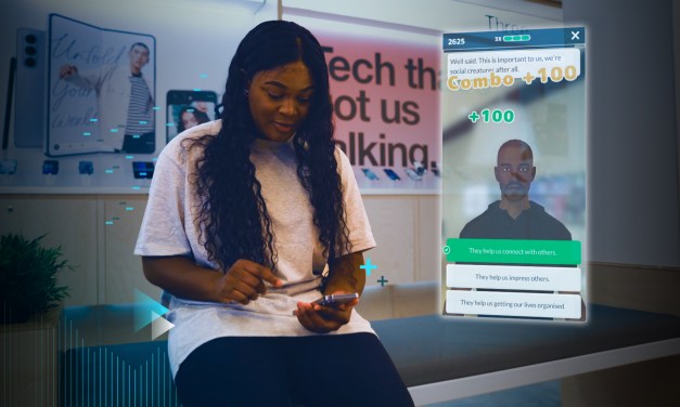 Two-minute bursts of learning on the job – How Three UK Trains Staff During Peak Periods in the Retail Calendar with 3D simulation games on mobile devices. 