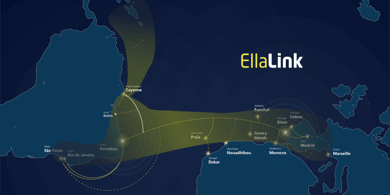 SPLANG and EllaLink plan subsea route between Europe and French Guiana