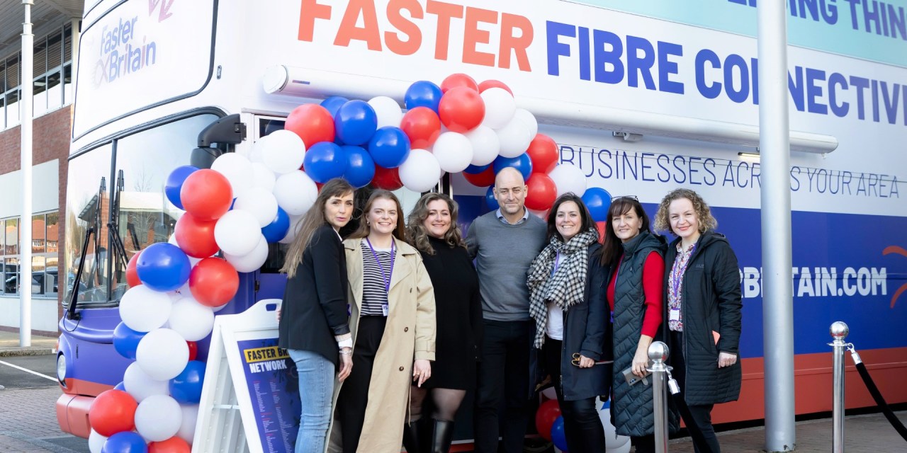 Faster Britain goes on tour! Taking gigabit full fibre on the road