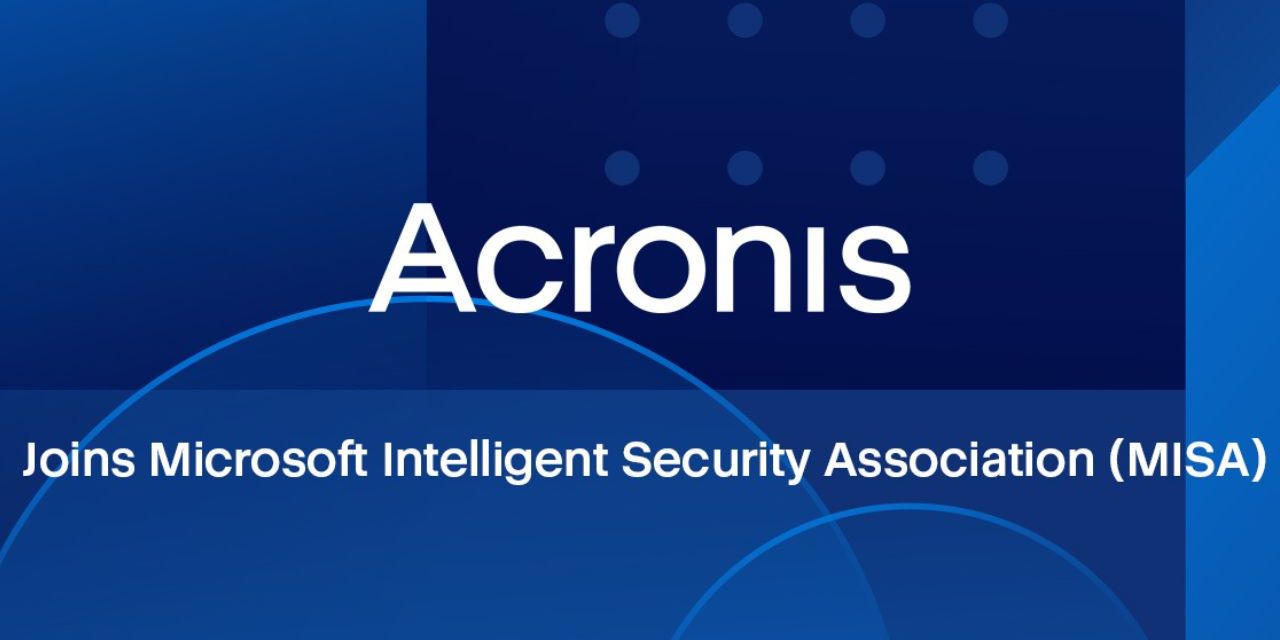 Acronis Joins Microsoft Intelligent Security Association (MISA)