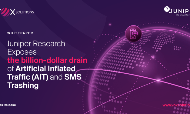 Juniper Research Exposes the billion-dollar drain of Artificial Inflated Traffic (AIT) and SMS Trashing