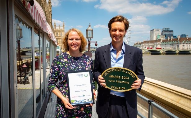 Wessex Internet recognised as rural enterprise of the year at the House of Lords