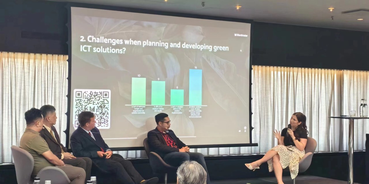 DTW 2024 | Reaching Agreement Among Industry Leaders on Strengthening Industry Collaboration for Speeding Up Green Network Transformation at The Green Development Summit hosted by Huawei and TM Forum