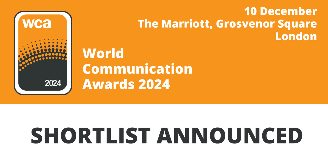 World Communication Awards 2024 Shortlist revealed!