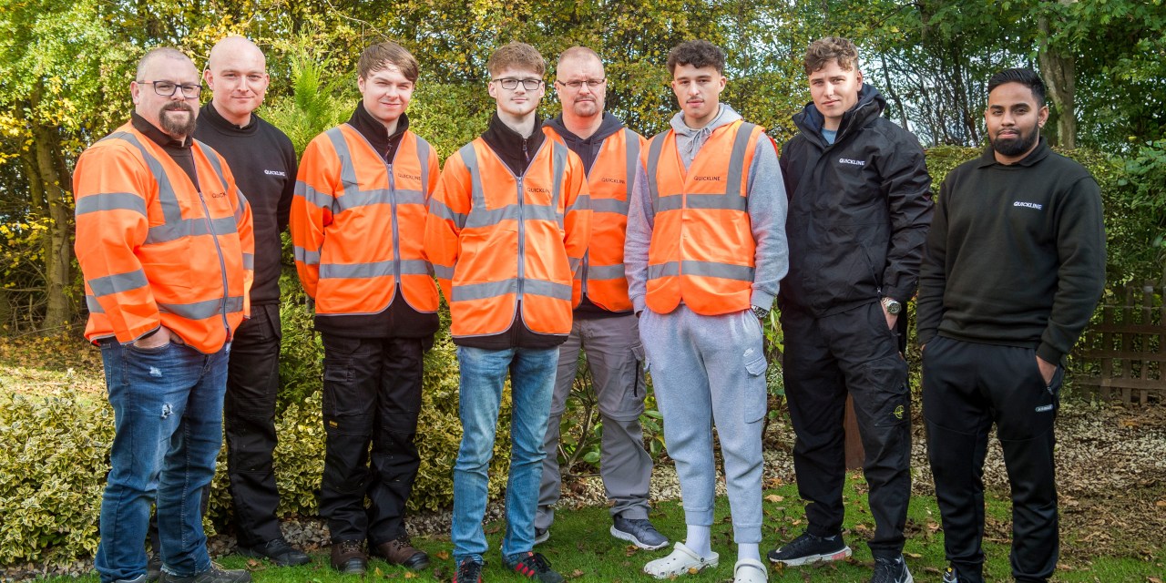 Quickline welcomes its first cohort of apprentices
