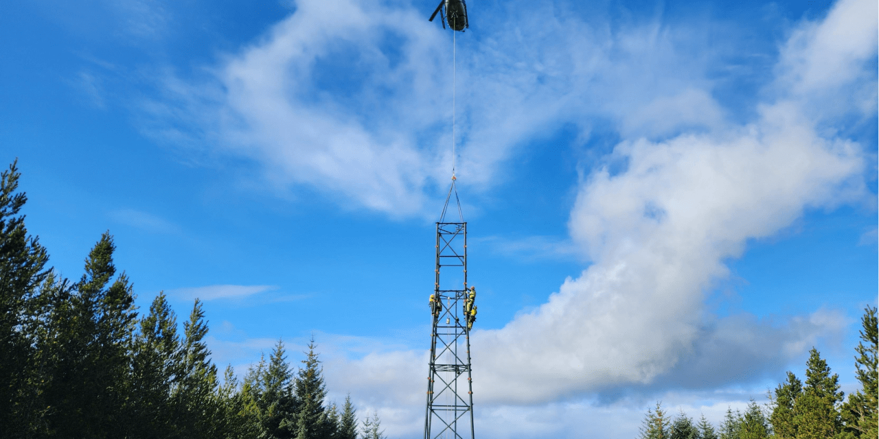 EE airdrops mobile tower into Isle of Skye