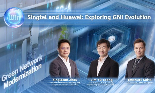Huawei and Singtel on building a sustainable network 