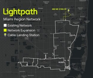 Lightpath Expands Miami Network, Connecting New Cable Landing Station