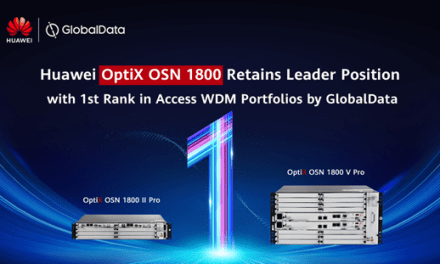 Huawei OptiX OSN 1800 series products named the only “Leader” with the highest score in access WDM by GlobalData
