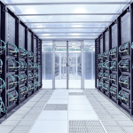 Image of an Applied Digital Data Centre interior created by Gemini