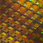 a close up of a pattern of small squares