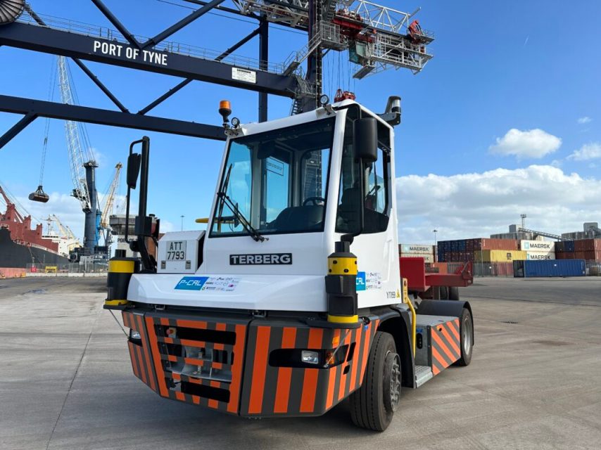 Port of Tyne competes autonomous container transport trial