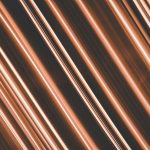 a blurry image of lines in brown and white