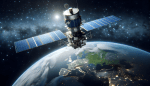 ai generated, satellite, space, universe, galaxy, astronomy, science, stars, earth, planet, satellite, satellite, satellite, satellite, satellite