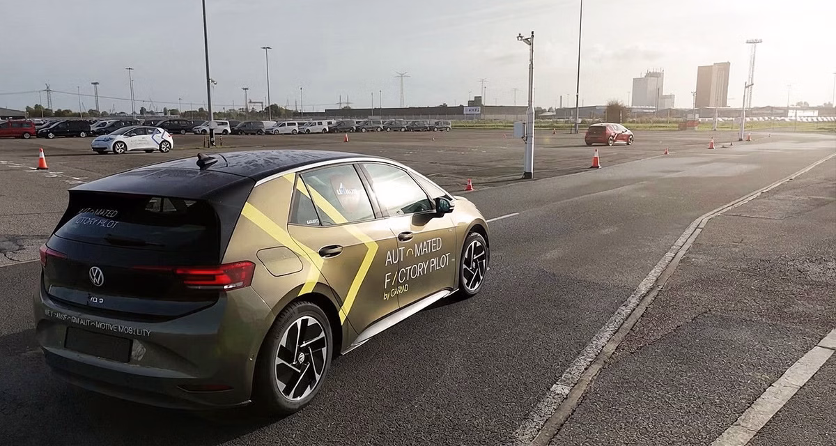 Deutsche Telekom tests automated vehicle logistics with Volkswagen